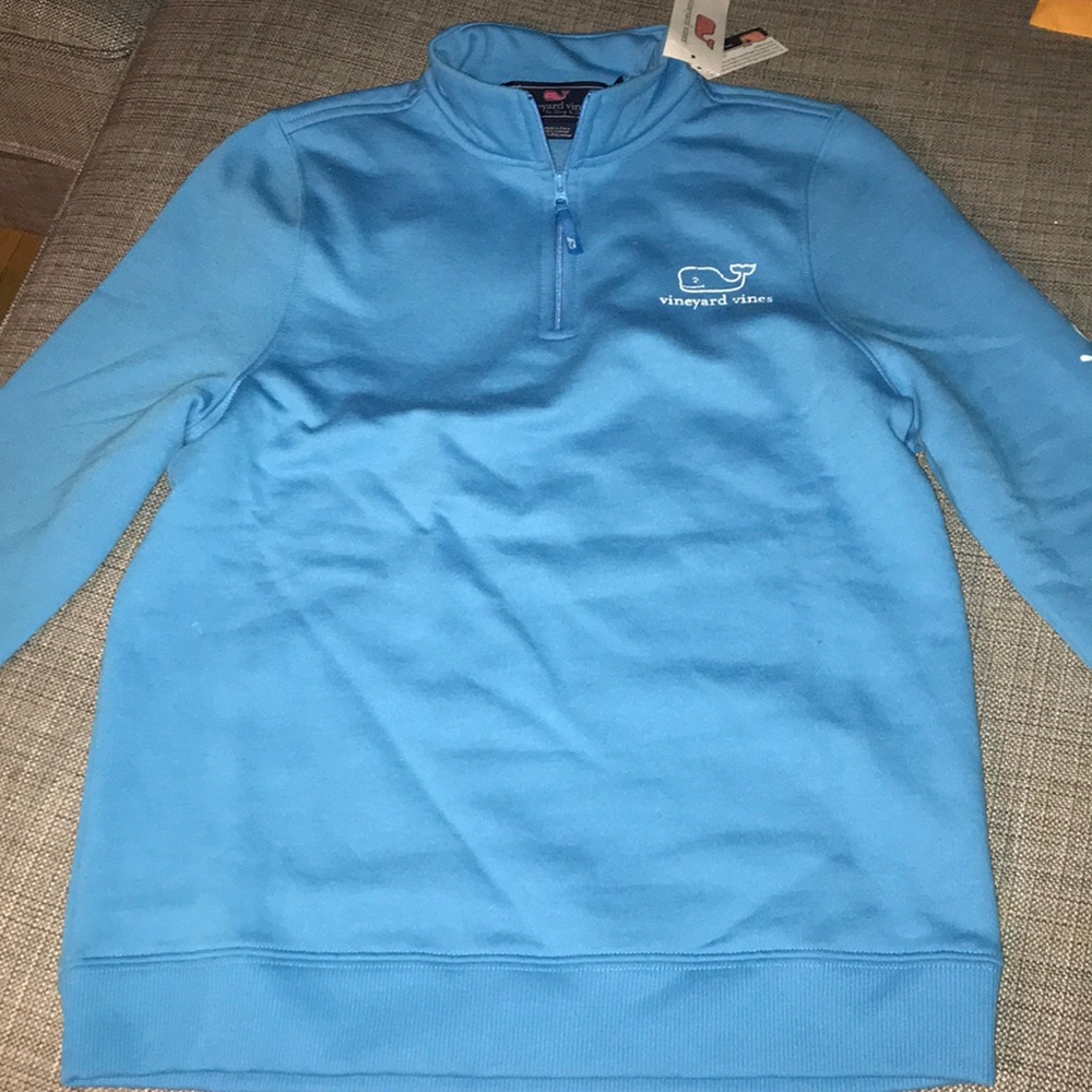 Vineyard Vine NWT Boys zip sweat shirt